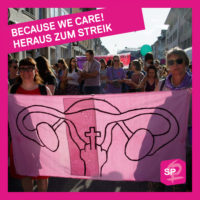 Because we care! Heraus zum Streik